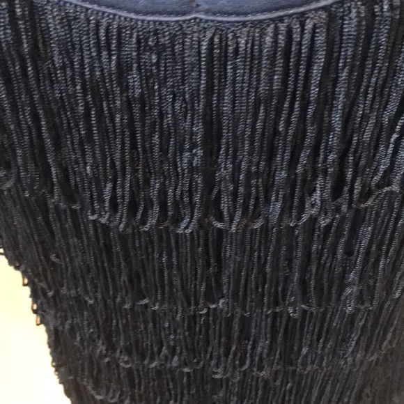 Just listed❤️ fabulous black LBD flapper dress - Picture 5 of 13